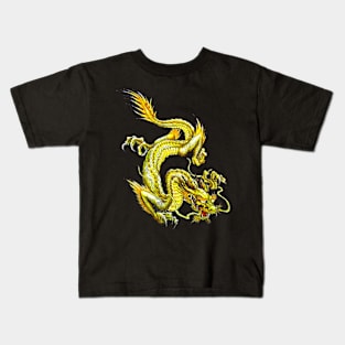 Descending Dragon 02 Kids T-Shirt